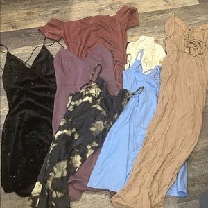 8 Assorted Dresses Collection size small